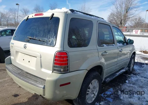 2005 Mercury Mariner Convenience from USA, damaged, VIN 4M2YU56ZX5DJ08761